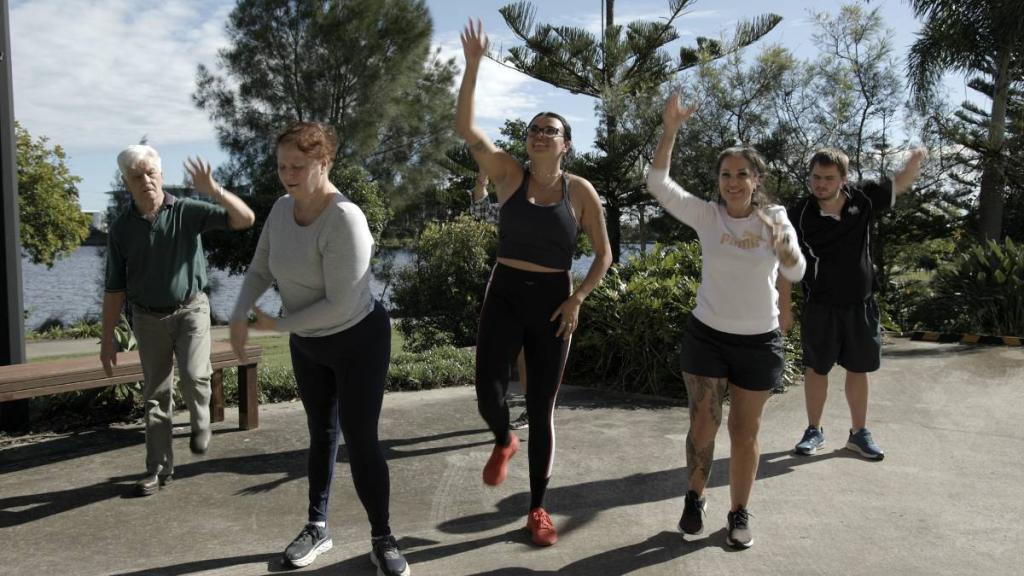 Picture of people filming videos for the Endeavour Foundation & Champion Life